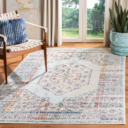 Mirari Oriental Blue/Gray Area Rug & Reviews AllModern